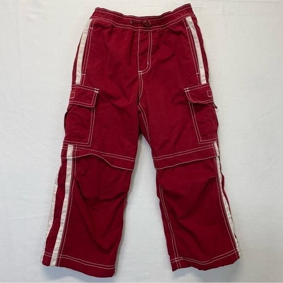 Cherokee Red Cargo Pants lined boys Size XS 4-5 - Picture 5 of 5